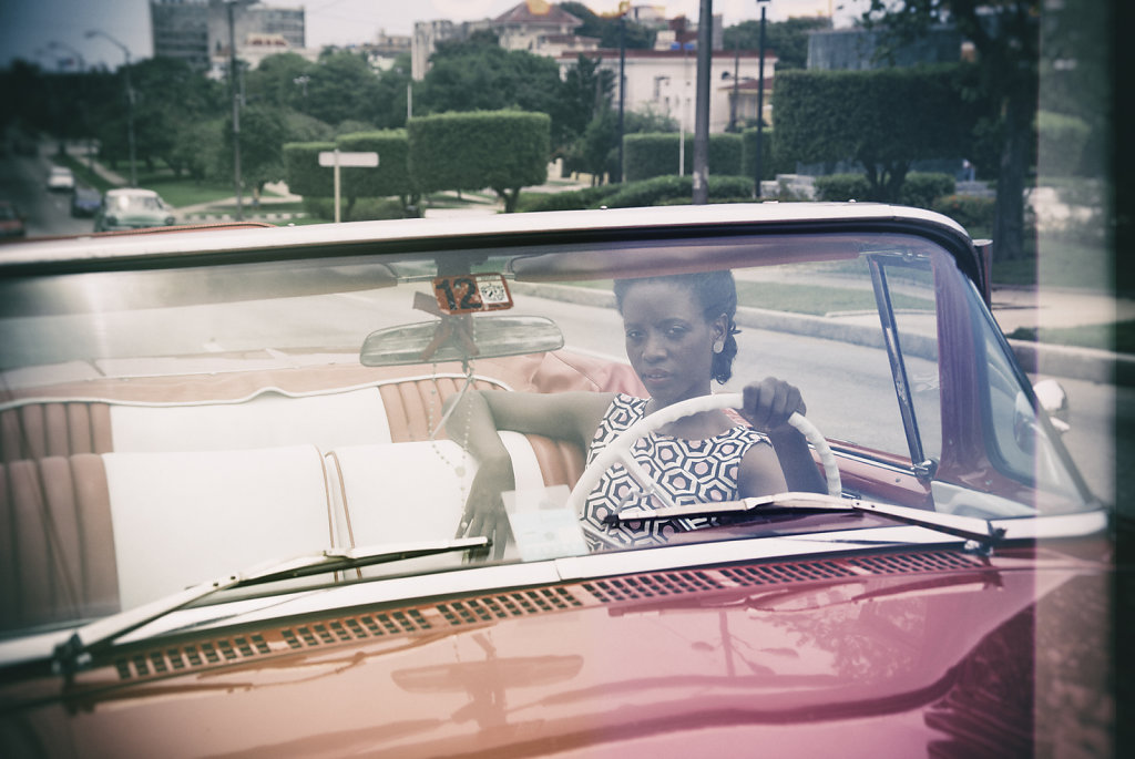a ride in Havanna 